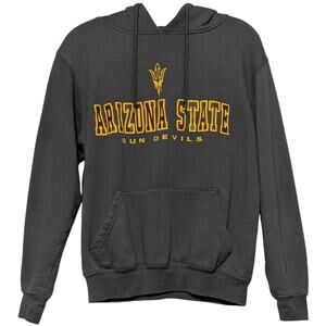 Arizona State Sun Devils Hoodie Mens Small Gray Colosseum NCAA College Pullover
